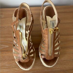 Jimmy Choo Wedge Sandals 37